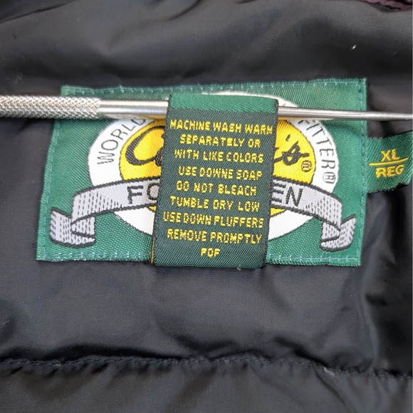 Cabela's Women's XL 650 Fill Goose Down Vest Purple Insulated - Picture 10 of 10